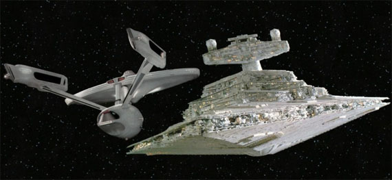 George Lucas Says STAR WARS Owes Its Success To STAR TREK.  Peace Reigns Over the World!