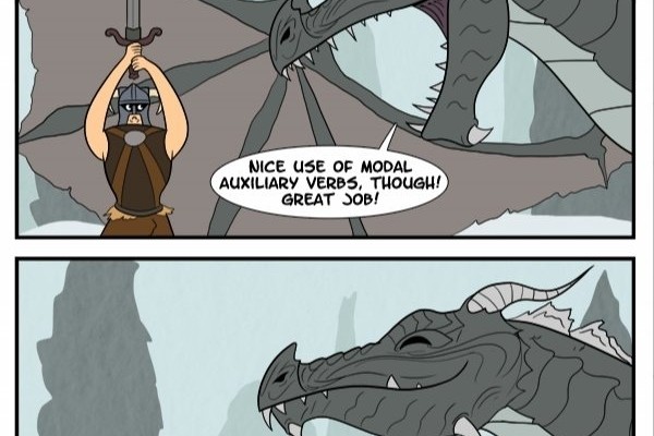 SKYRIM IS MEAN TO DRAGONS