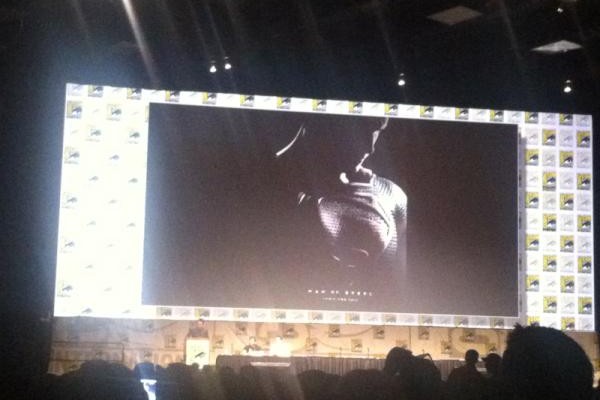 SDCC: Description Of The Man Of Steel Footage!