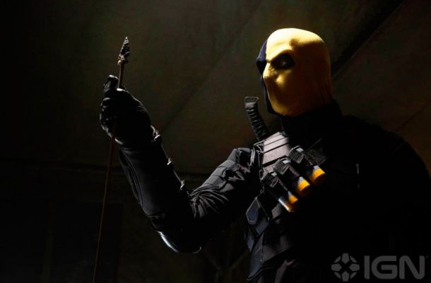 Get your FIRST LOOK at DEATHSTROKE in ARROW