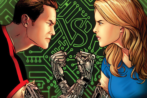 Bionic Man vs Bionic Woman #1 Review