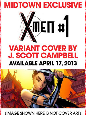 Brian Wood’s X-MEN Receives Cover Variant by J. Scott Campbell and Its The Epitome of Female Empowerment… Not