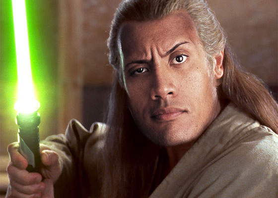 THE ROCK Wants To Be a JEDI… or SITH