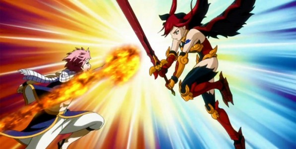 ANIME MONDAY: Fairy Tail – “Natsu Vs. Erza” Review