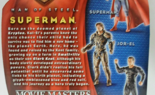 MAN OF STEEL Spoilers Featured On Toy Packaging