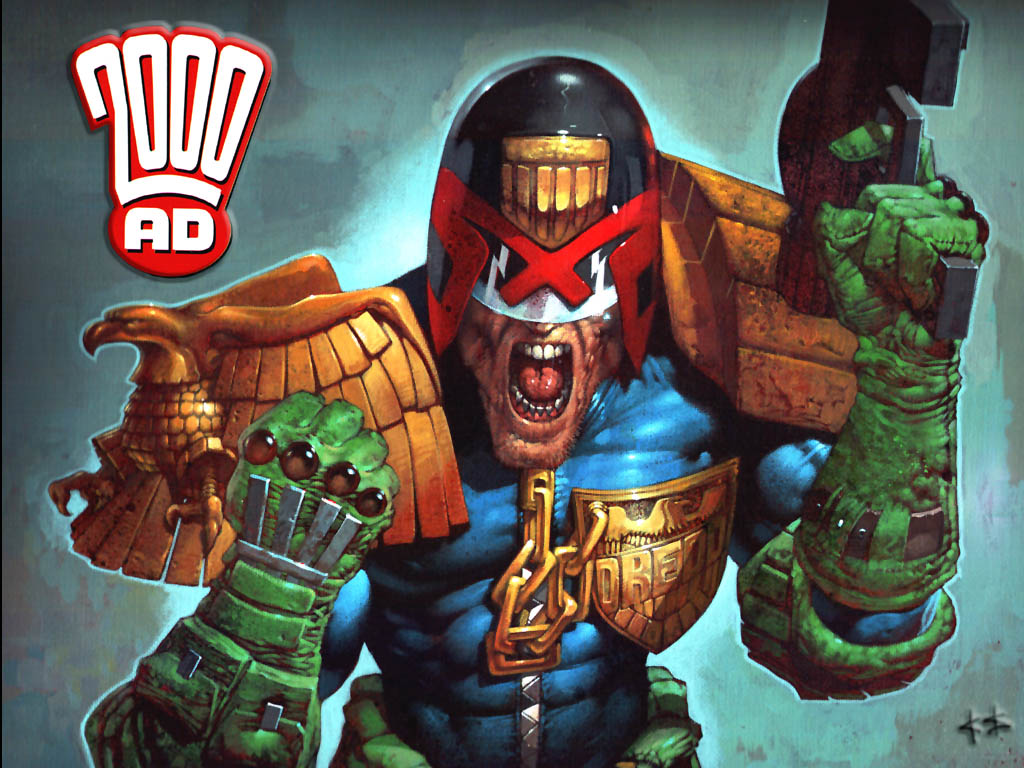 2000AD Dredd Icon Imag