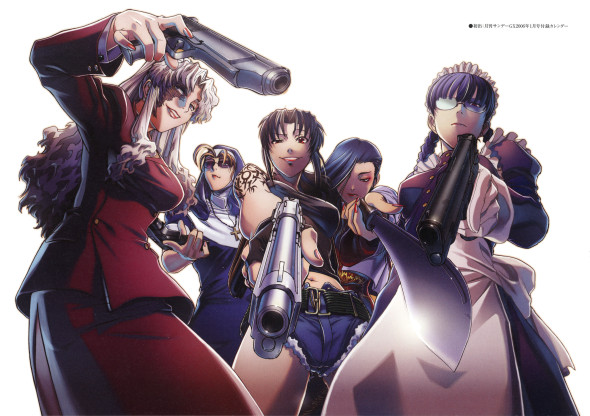 The fearless (and frightening) ladies of Black Lagoon