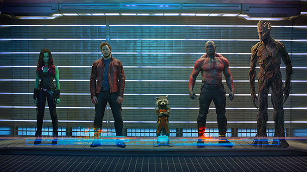 GUARDIANS OF THE GALAXY Test Footage Shows Badass Rocket Raccoon And Groot
