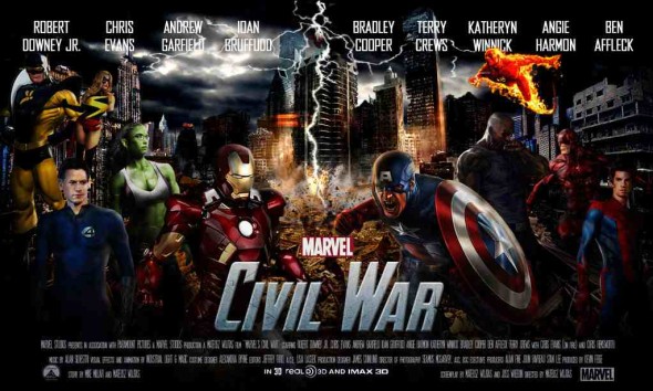 Civil War Fan Poster