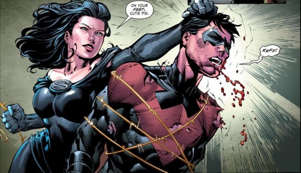 Forever Evil 1 Dick Grayson superwoman