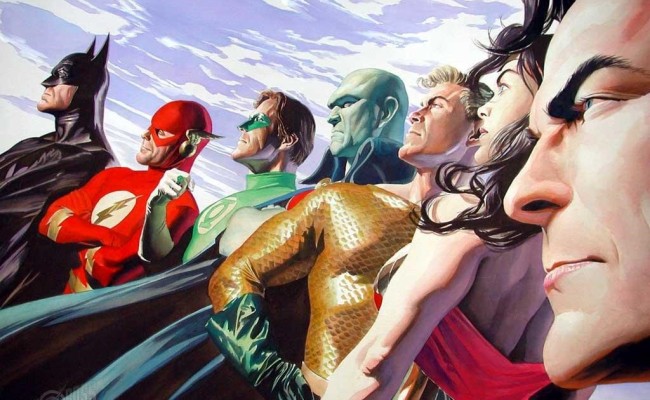 WONDER WOMAN, FLASH/GREEN LANTERN.  Justice League Movie Series Revealed