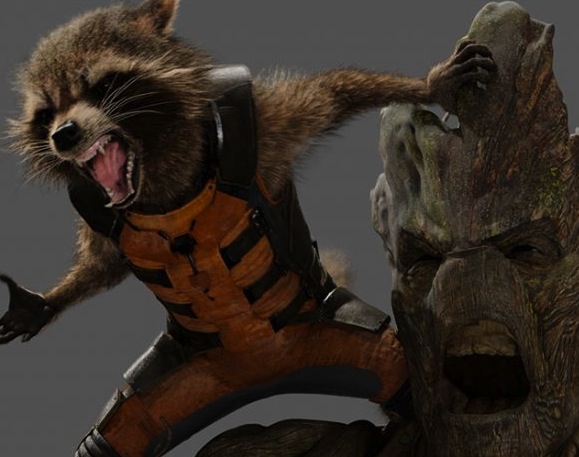 Rocket and Groot