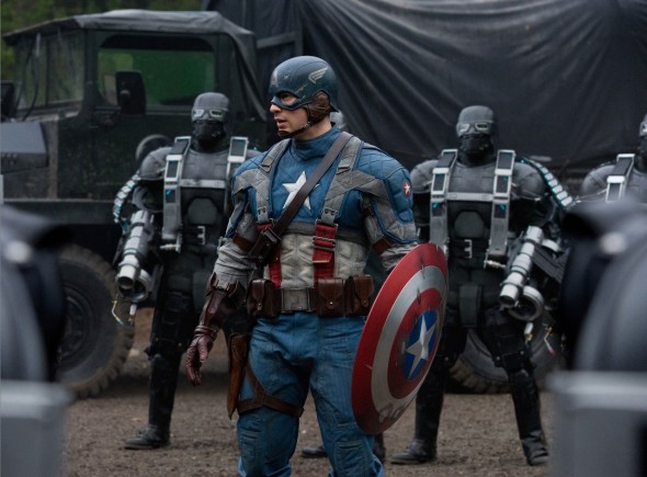 captain america hydra surrounded