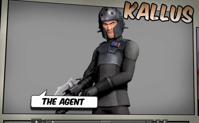 STAR WARS REBELS Adds More Villainy With Agent Kallus, A.K.A. The Rebel Hunter