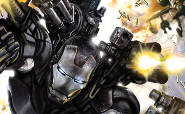 First Picture of James “WAR MACHINE” Rhodes In Avengers: Age of Ultron