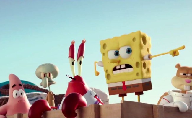 SPONGEBOB SQUAREPANTS And The Gang Travel To The Surface In New Movie