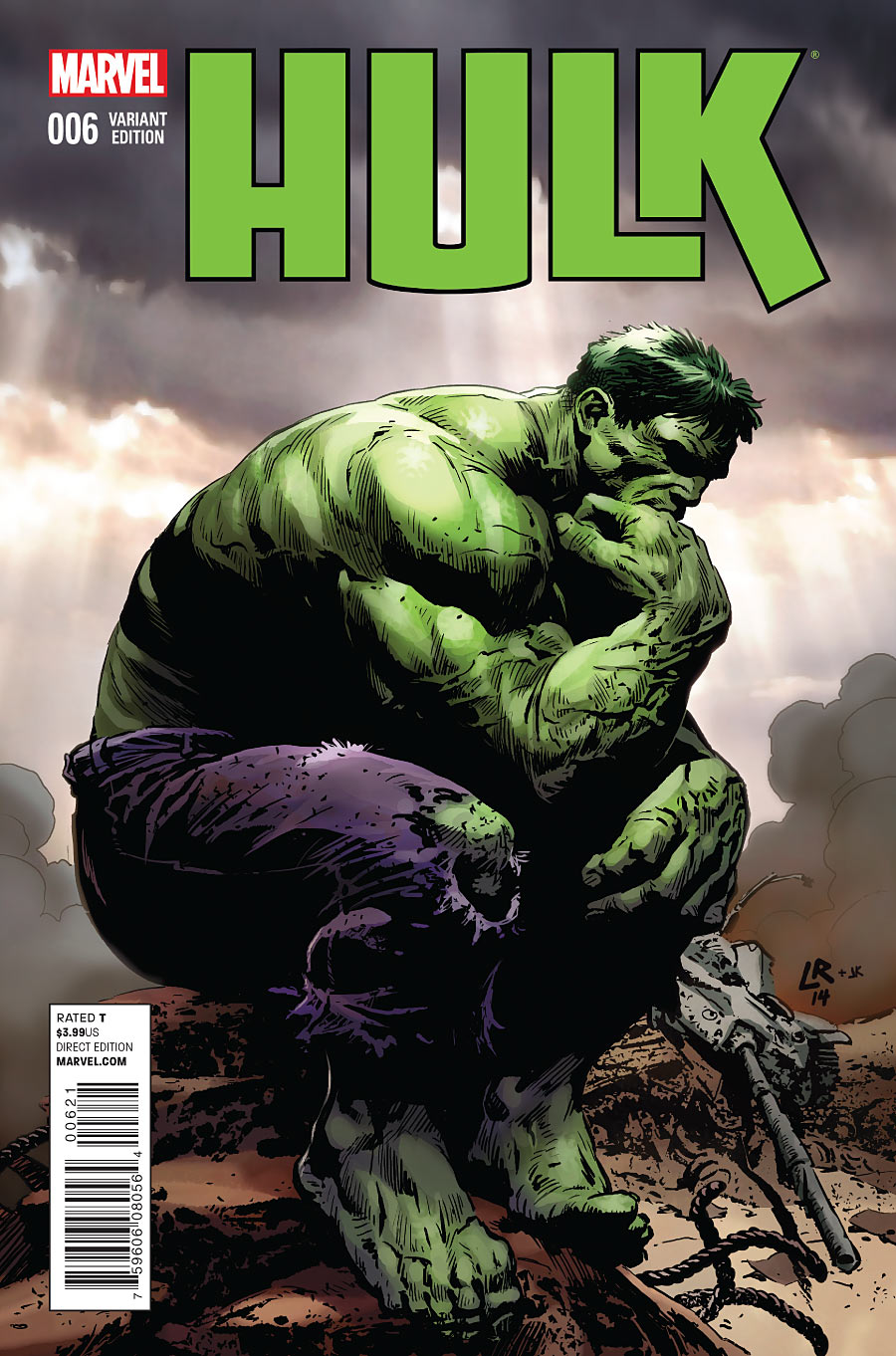 Hulk #6 variant