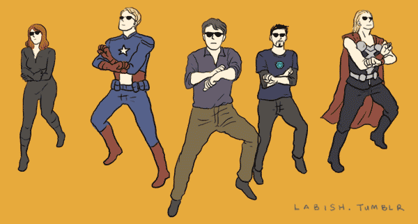 Avengers Dance-a-thon