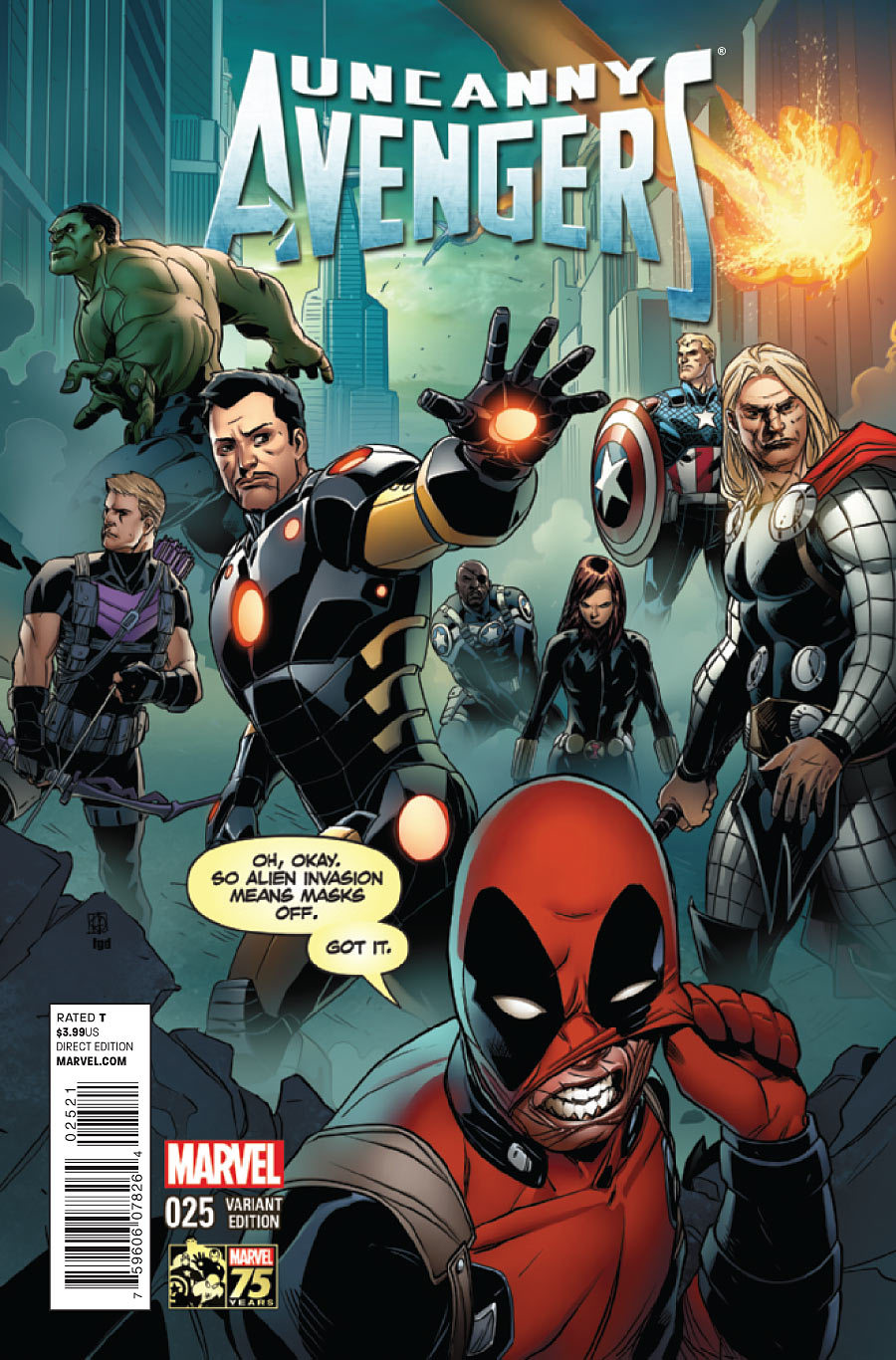 Uncanny Avengers #25 variant