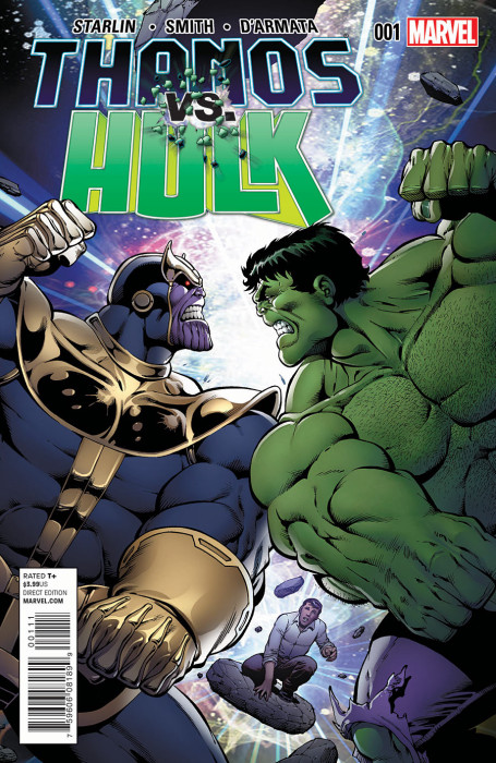 Thanos vs Hulk 1 Cover