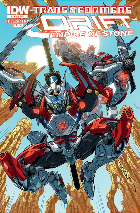 Transformers_Drift_Empire of Stone_2_cover B