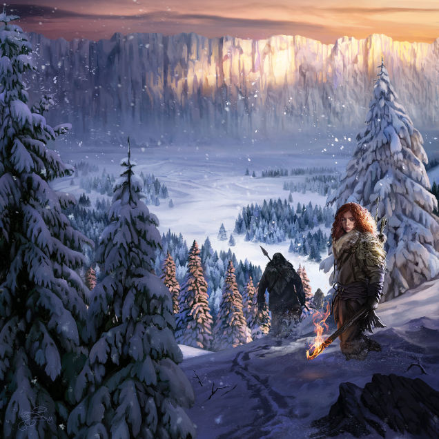 December - Ygritte and the Wildlings march on the Wall