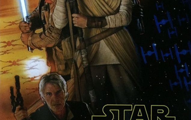 D23: The Light and Dark Sides Clash in STAR WARS: THE FORCE AWAKENS Poster!