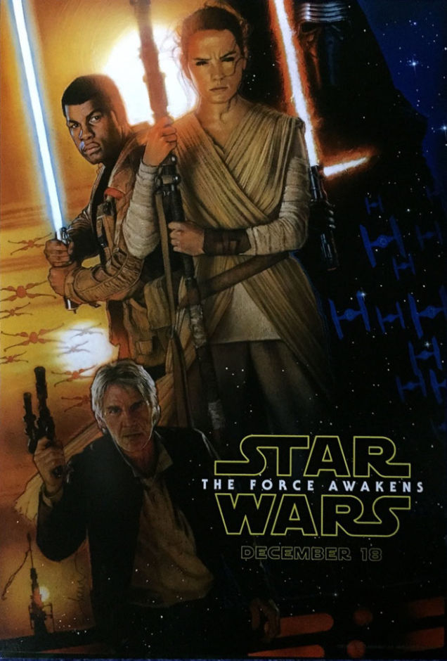 star wars the force awakens poster