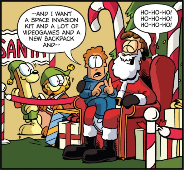 Garfield's Cheesy Holiday Special Review 3