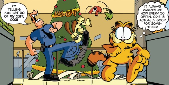 Garfield's Cheesy Holiday Special Review 4