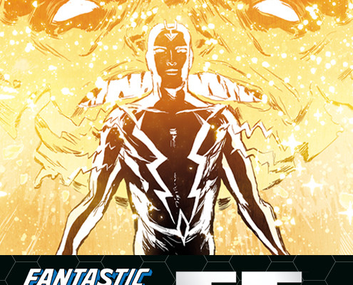 Marvel Teases Blackbolt in the New Cover of “Fantastic Four” #600