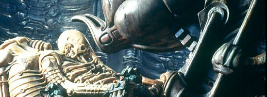 SPACE JOCKEY MAKES FIRST CONTACT IN “PROMETHEUS”