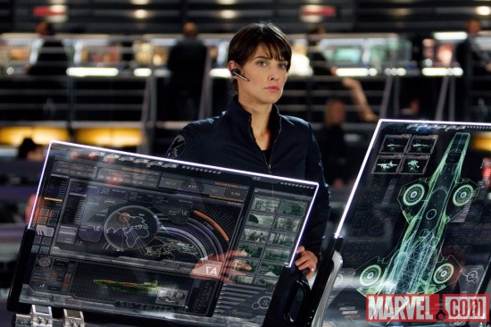 New Pics of Agent Maria Hill from The Avengers!!!