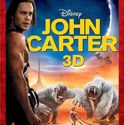 Blu-Ray/DVD Art For John Carter Released
