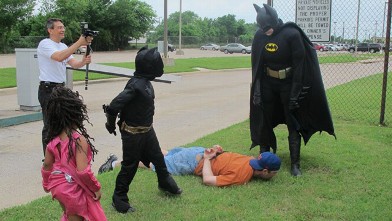 Gravely Ill 7 Year Old Boy Gets His Wish… Becomes Batman For a Day