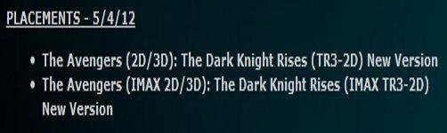 CONFIRMED: The Dark Knight Rises Trailer #3 Attached To The Avengers