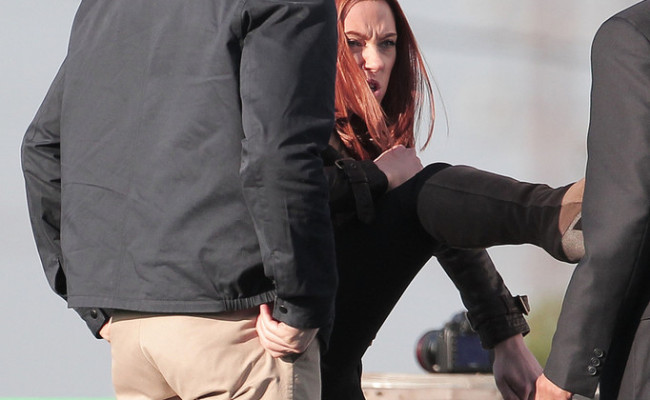 BLACK WIDOW Kicks The Piss Out of Coulson’s Replacement in New CAPTAIN AMERICA: THE WINTER SOLDIER Photos