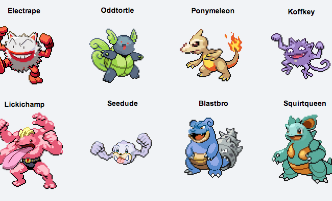 Fuse Your Favourite POKEMON Together For Hilarious Results