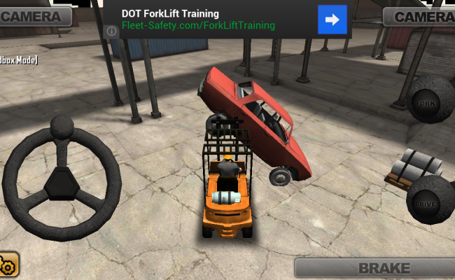 WEIRD GAME WEDNESDAY: Extreme Forklifting (Google Play)
