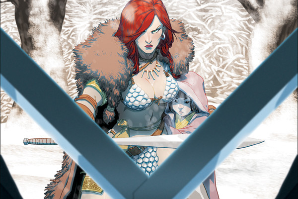 APRIL IS WARNED — RED SONJA AND CUB is Coming!
