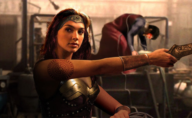 First Wonder Woman Pic!  Gal Gadot Is Fierce