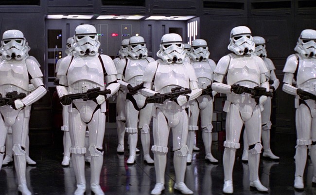 The Stormtroopers Are Rocking A New Look For STAR WARS EPISODE VII