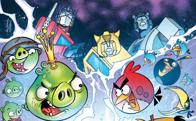 ANGRY BIRDS/TRANSFORMERS #1 Review