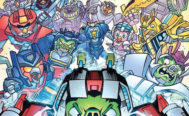 Angry Birds/Transformers #4 Review