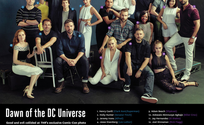 The DC Universe Assembles in Awesome COMIC-CON Pics