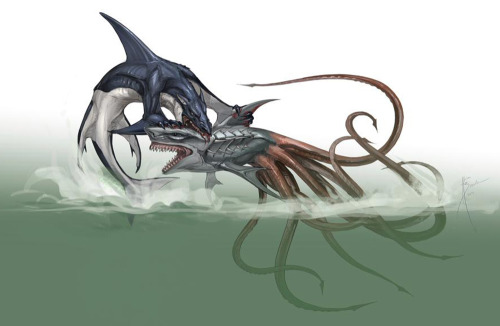 The Saga Continues With… SHARKTOPUS VS WHALEWOLF!
