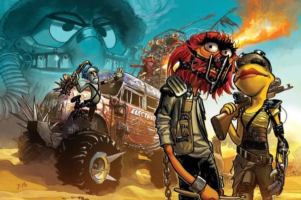 THE MUPPETS Head Down FURY ROAD in Awesome Artwork