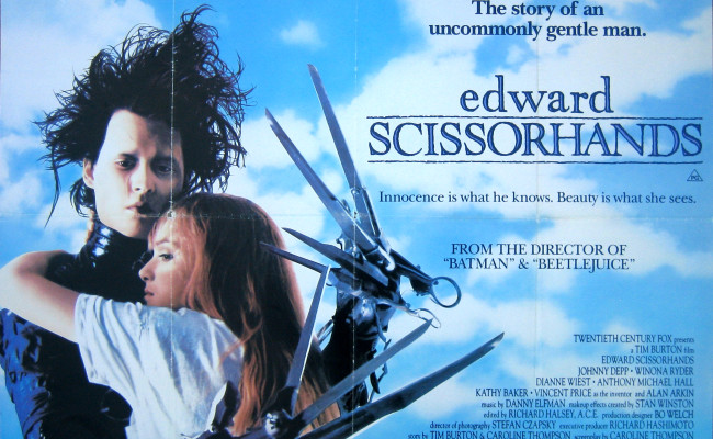 The Simple Message of 1990’s EDWARD SCISSORHANDS