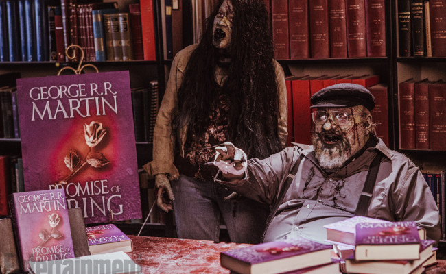 George R.R. Martin Becomes a Zombie on Z NATION